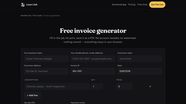 Invoice Generator