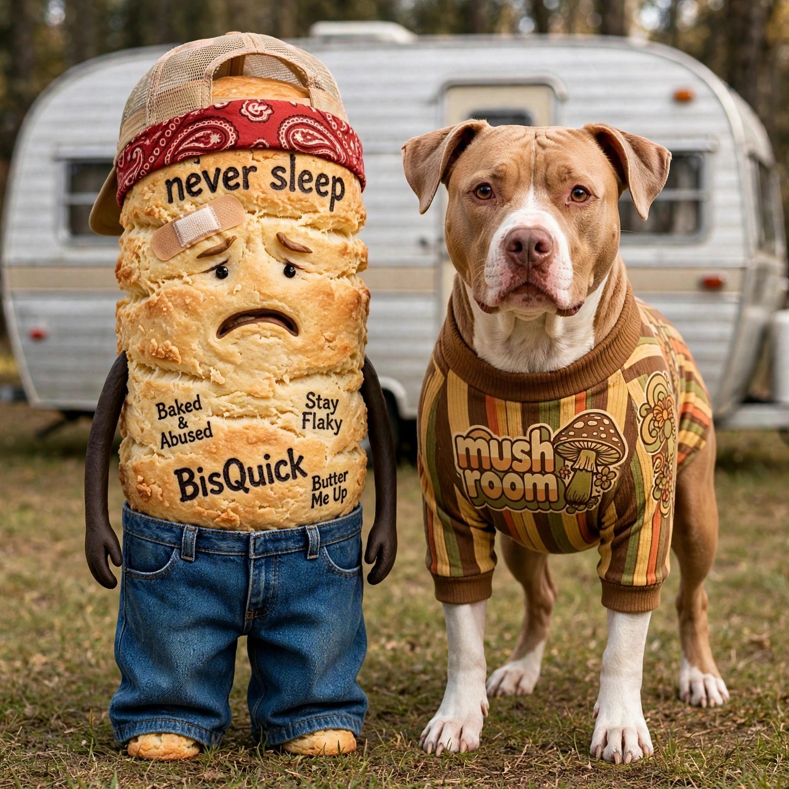 BisQuick and Mushroom